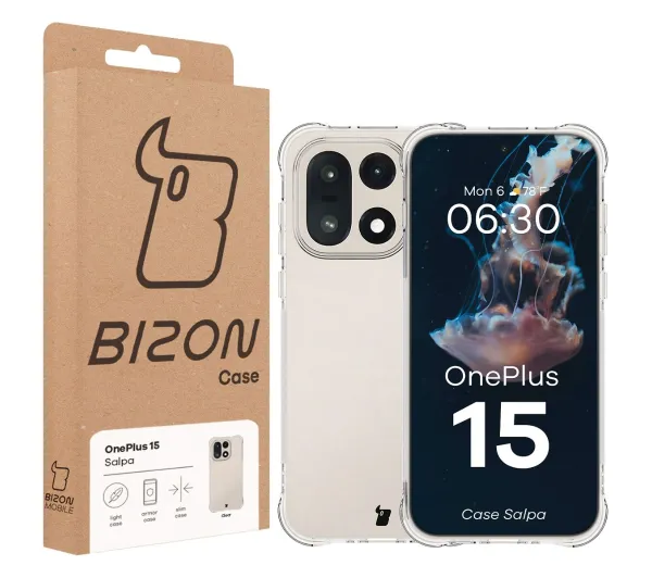 Bizon Salpa do OnePlus 15 Przezroczysty
