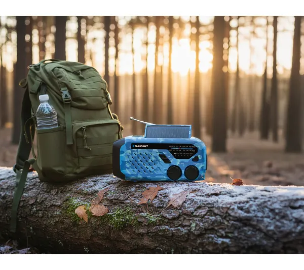 Blaupunkt ER10BC SURVIVAL Czarno-niebieski