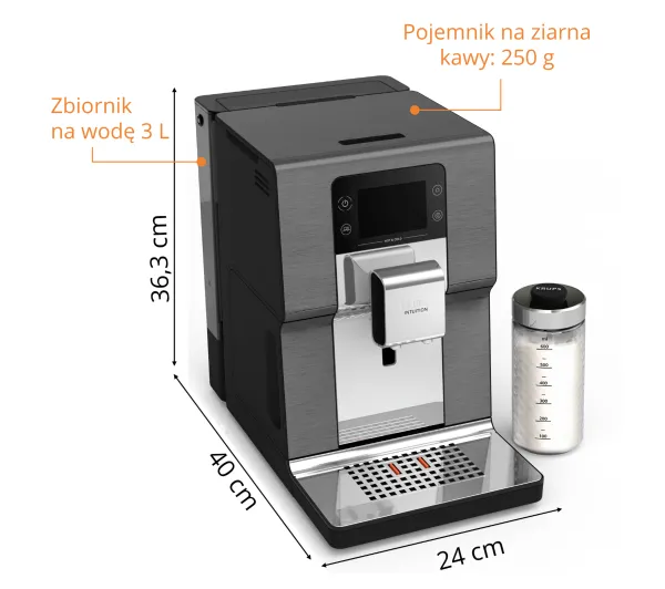 Krups Intuition Experience Hot&Cold EA879N Kawa mrożona - Kup na Raty - RRSO 0%