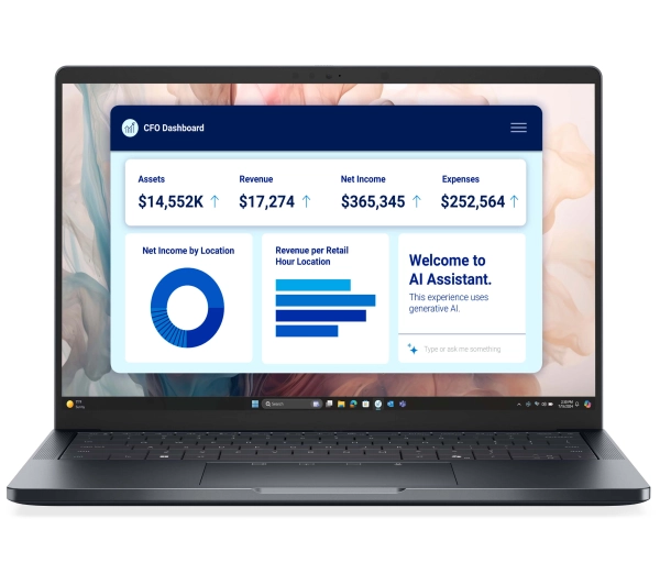 Dell Pro 14 Premium PA14250 14" Ultra 5 236V 16GB RAM 512GB Dysk SSD Win11 Pro Czarny Funkcje AI