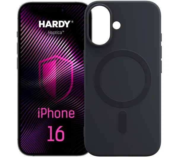 3mk Hardy Haptica MagCase do iPhone 16 Czarny