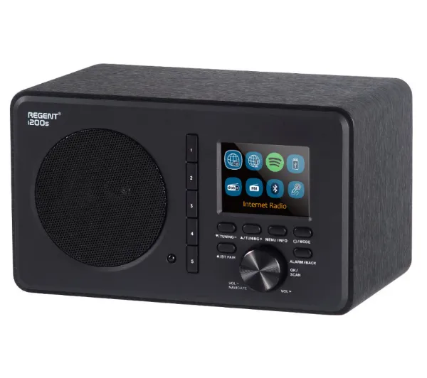 Ferguson Regent i200s Radio FM Internetowe Bluetooth Czarny