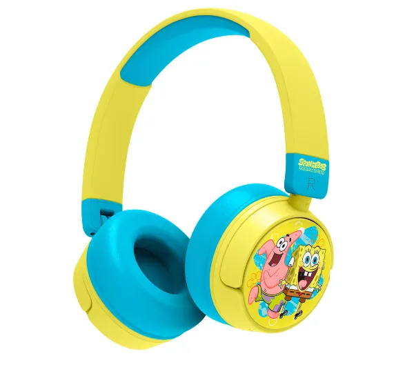 OTL Technologies SpongeBob Kids Wireless Dla Dzieci Nauszne Żółto-zielony