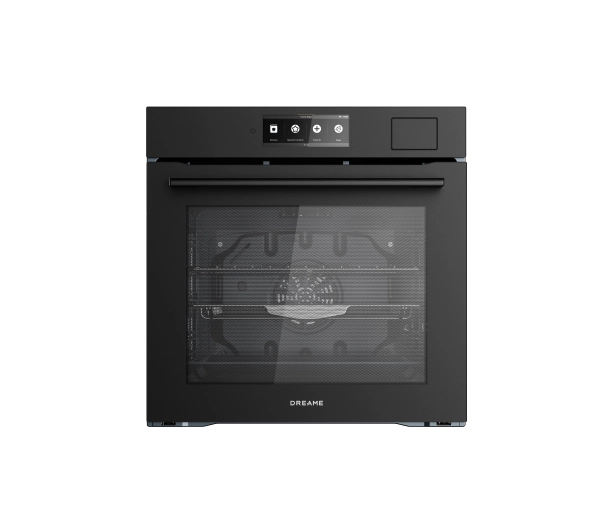 Piekarniki do zabudowy - Dreame OZ60 Pro Termoobieg Termosonda AirFry Czarny mat