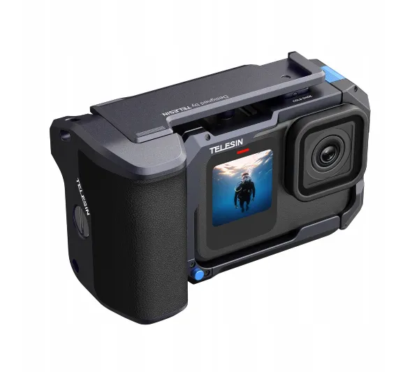 Ramka montażowa TELESIN S6-FMS-26-TGP do GoPro Hero 9/10/11/12/13 Black + Grip