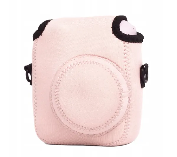 Pokrowiec LOVEINSTANT SB8319 do Fujifilm Instax Mini 12 Różowy