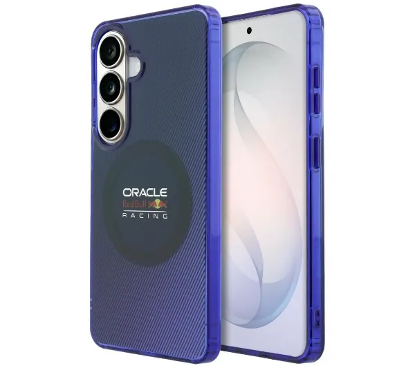 Red Bull Etui Red Bull Double Layer Blended Lines MagSafe do Samsung Galaxy S26 granatowy