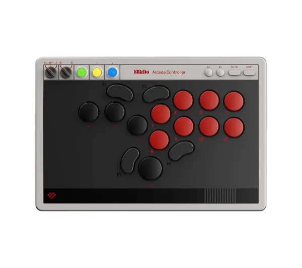 8BitDo All-Button Arcade Controller do PC, Nintendo Switch / Switch 2 Bezprzewodowy N Edition