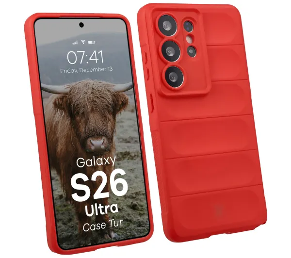 Bizon Tur do Galaxy S26 Ultra Czerwony