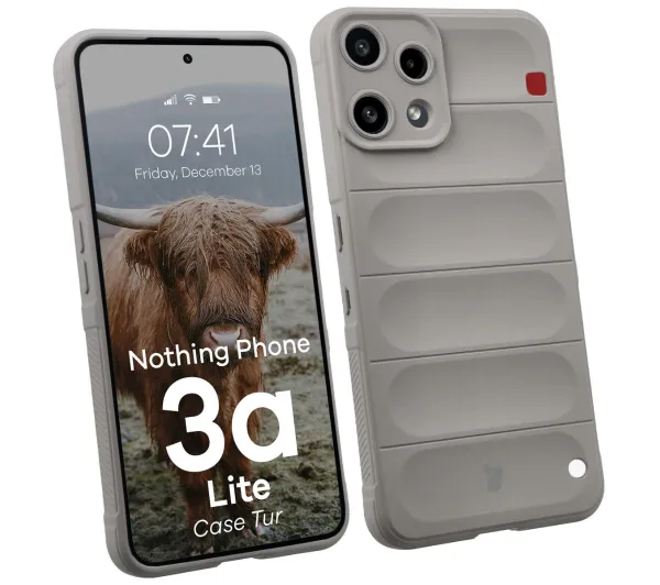 Bizon Tur do Nothing Phone 3a Lite Jasnoszary