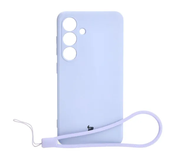 Bizon Silicone Sq do Galaxy S24 Liliowy