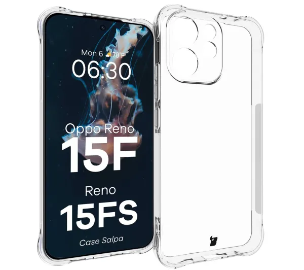 Bizon Salpa do Oppo Reno 15 F / FS Przezroczysty