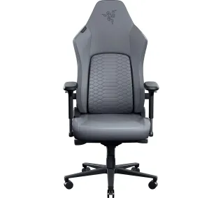 Razer Iskur V2 NewGen Gamingowy do 136kg Skóra ECO Jasnoszary