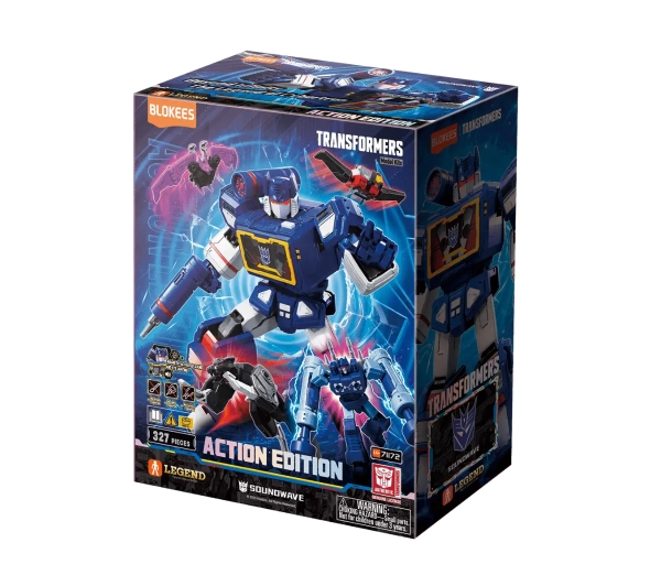 Blokees Transformers Action Edition - Soundwave