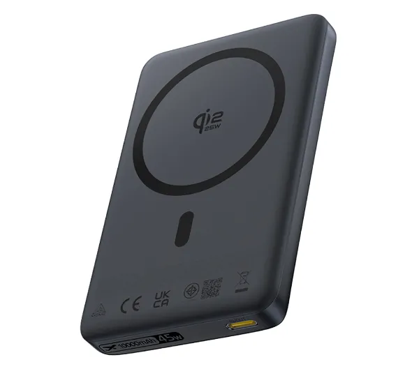 Baseus PicoGo AM52 SLIM Qi2.2 10000mAh 45W Czarny