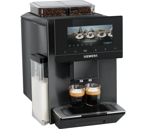 Ekspresy do kawy ciśnieniowe - Siemens EQ900 iAroma TQ927E05 Kawa na zimno Szerokość 31,5cm