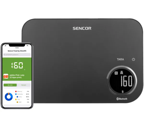 Sencor SKS 7178BK Tarowanie 8kg