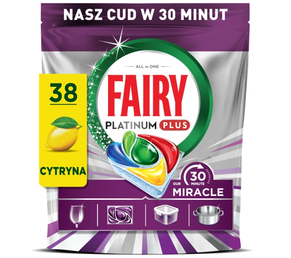 Fairy Platinum Plus 38szt