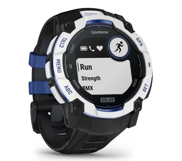 Garmin Instinct 3 Solar 50mm GPS Czarno-niebieski