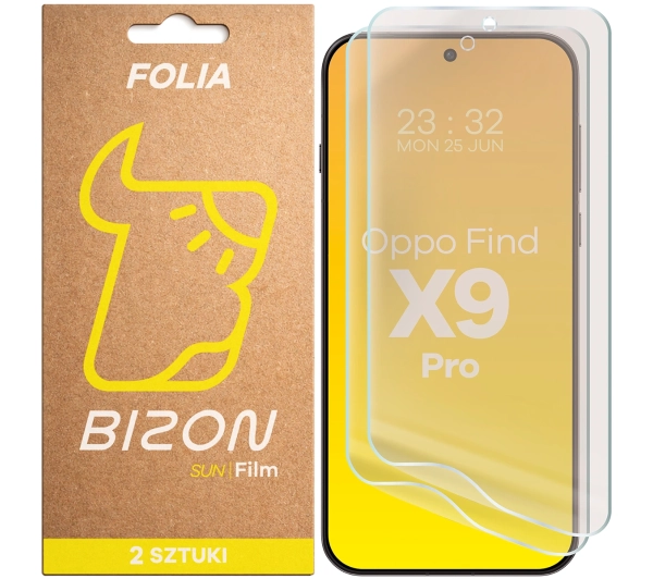 Bizon matowa Film Sun Duo do Oppo Find X9 Pro 2 sztuki