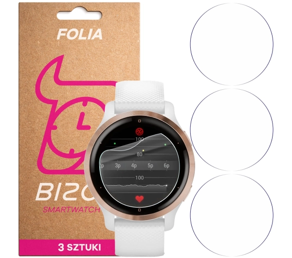 Bizon Watch Film HydroFlex do Garmin Venu 2S