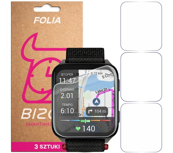 Bizon Watch Film HydroFlex do Garmin Venu X1