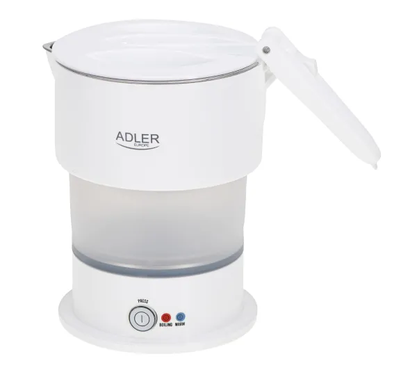 Czajniki elektryczne - Adler AD 1377 0,6l 600W Biały