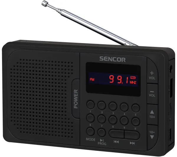 Sencor SRD 216 BK Radio FM Bluetooth Czarny