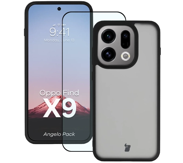 Bizon Angelo Pack do Oppo Find X9 Czarny