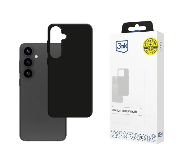 3mk Hardy Mellow Case do Samsung Galaxy S25 Plus Czarny