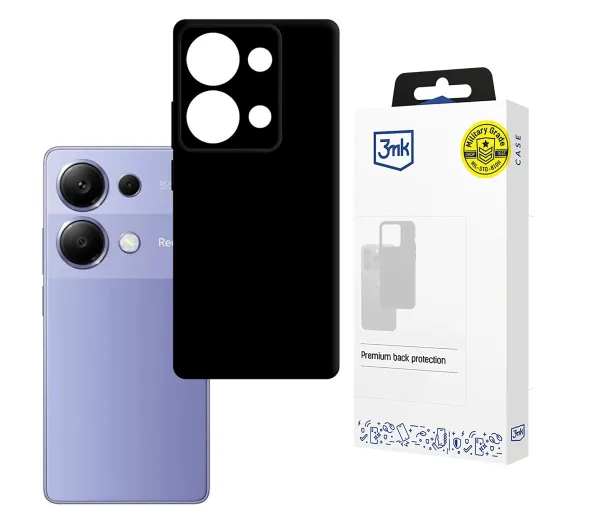 3mk Hardy Mellow Case do Redmi Note 13 Pro 4G Czarny
