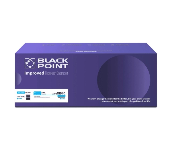 Black Point LCBPBTN249C (zamiennik TN-249C) Błękitny