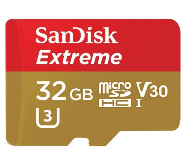 SANDISK Extreme microSDHC 32GB + adapter