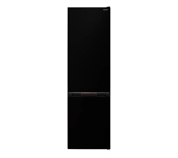 Sharp SJ-NBA05DMXBD-EU Pełny No Frost 180cm Szuflada z kontrolą wilgotności Komora świeżości Czarny