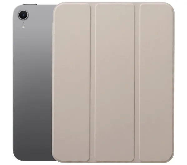 3mk Hardy TabCase do iPad A17 Pro (6/7) (8.3") Beżowy
