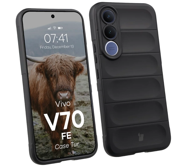 Bizon Case Tur do Vivo V70 FE 5G Czarny