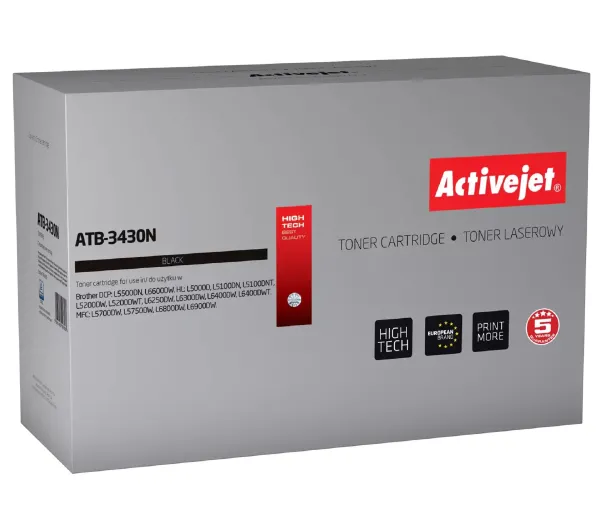 ActiveJet ATB-3430N (zamiennik TN-3430) Czarny