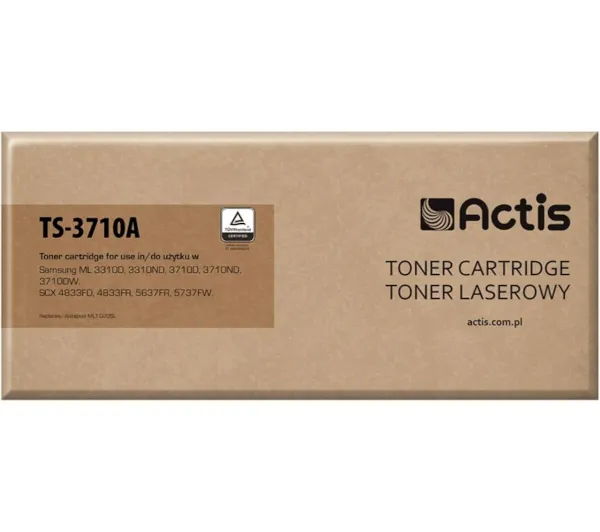 Actis TS-3710A Toner do drukarki Samsung, Zamiennik Samsung MLT-D205L; Standard; 5000 stron; czarny.