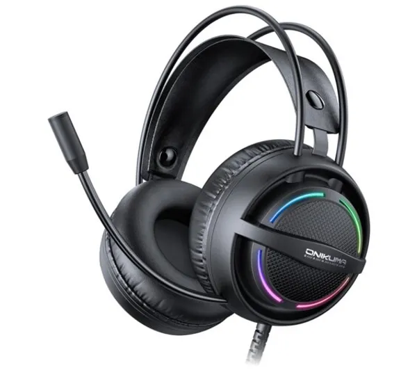 Onikuma X88 RGB Nauszne Czarny