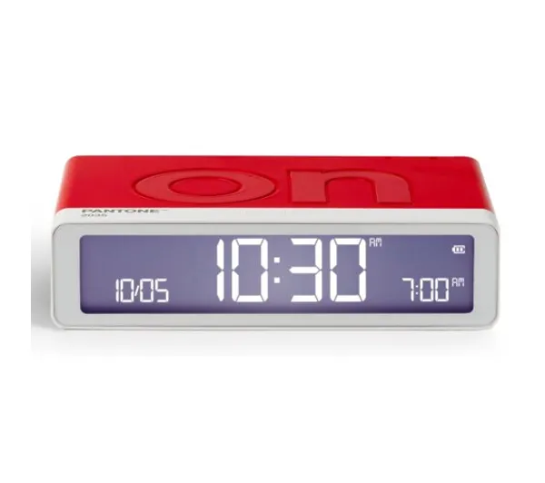 Lexon Flip Classic X Pantone Red LR157PT-R Czerwony