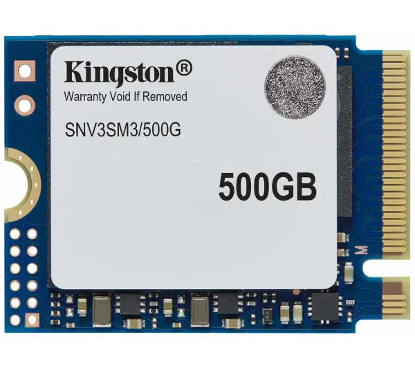 Kingston NV3 500GB PCIe Gen 4 x4 NVMe