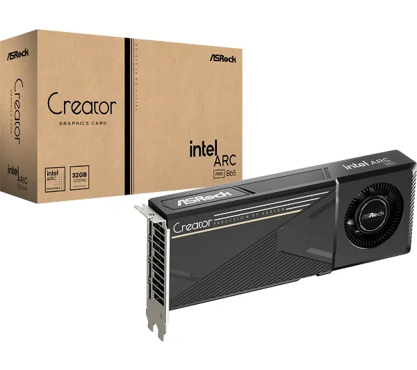 Karta graficzna ASRock Intel Arc Pro B65 Creator 32 GB GDDR6