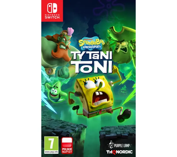 Spongebob Kanciastoporty Titans of the Tide Gra na Nintendo Switch