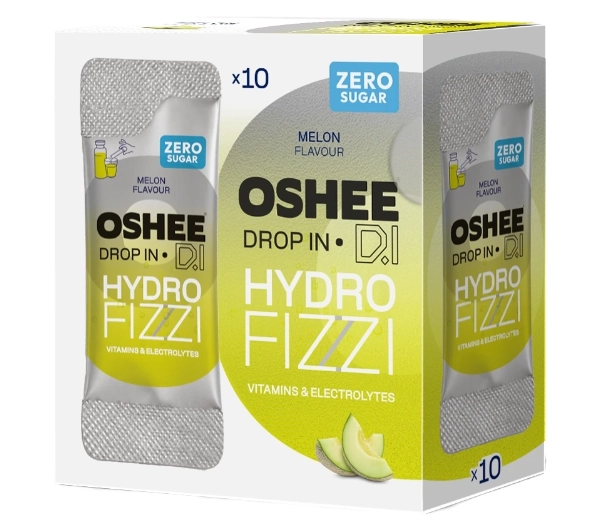 OSHEE Drop in HydroFizzi Melon Zero Cukru 10szt.