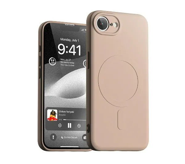 Mercury Semi-Silicone MagSafe do iPhone 16e / 17e Różowy