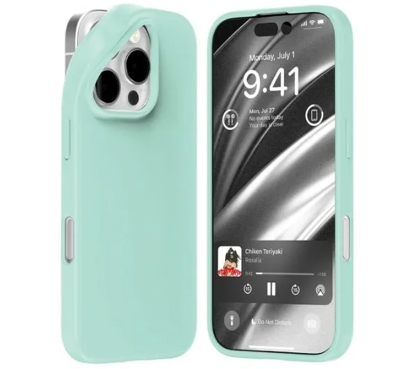 Mercury Soft iPhone 16 Pro Miętowy