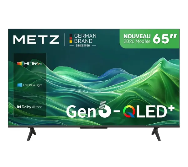 Metz 65MQH7500Z 65" QLED 4K 120Hz HSR Google TV Dolby Vision HDMI 2.1 DVB-T2