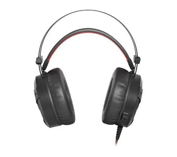 Genesis Neon 360 Nauszne Czarno-czerwony