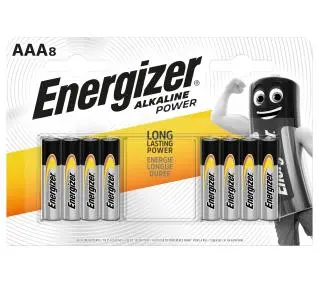 Energizer AAA Alkaline Power 8szt.
