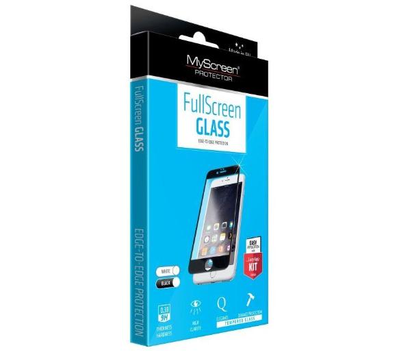 dedykowane szkło hartowane MyScreen Protector FullScreen Glass iPhone 7/8 (czarny)